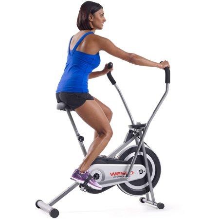 Picture of a Woman on an Exercise Bike